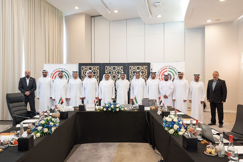 Coordination meeting between  Police Sports Association and UAE Shooting Federation